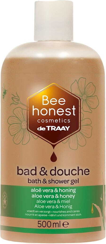 Gel douche et bain nourrissant aloe vera et eco miel 500 ml - BEE HONEST