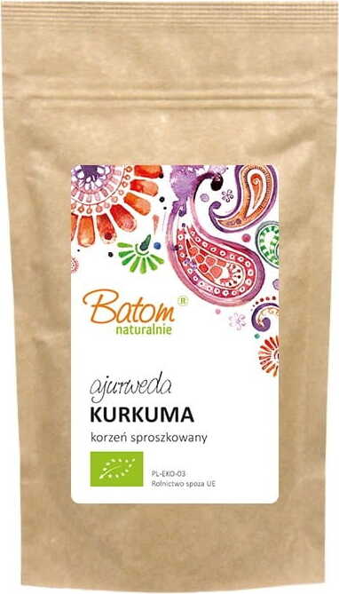 Curcuma moulu BIO 300 g - BATOM