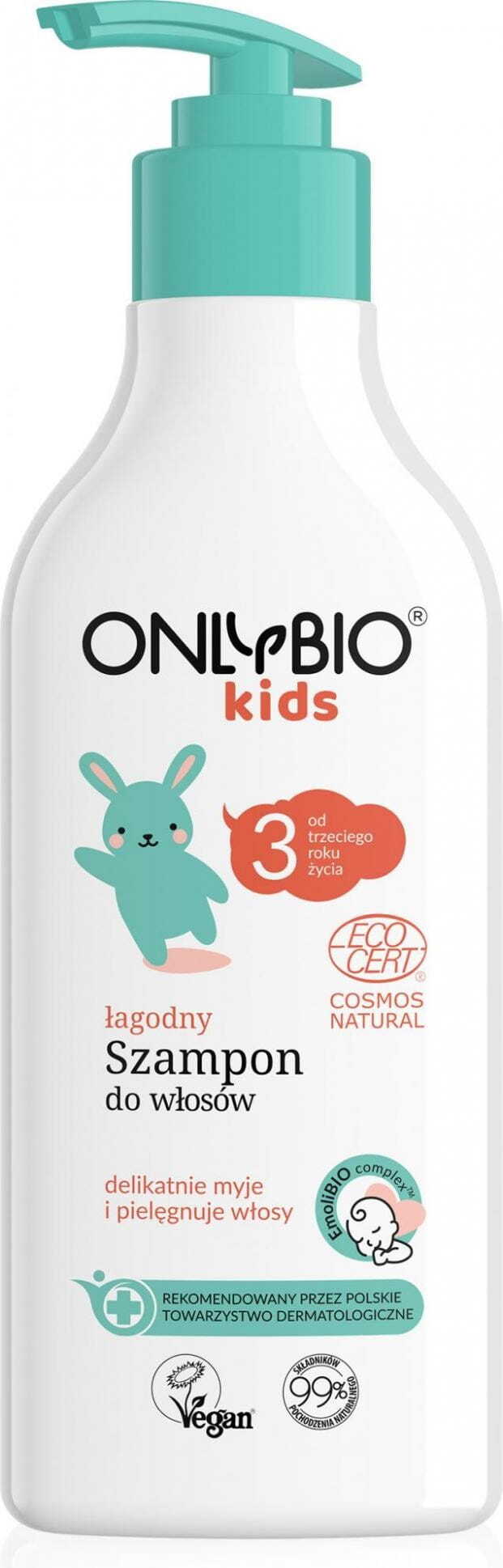 Shampooing cheveux pour enfants à partir de 3 ans eco 300 ml - UNIQUEMENT BIO