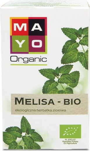 Tisane de mélisse BIO (20 x 15 g) 30 g - MAYO