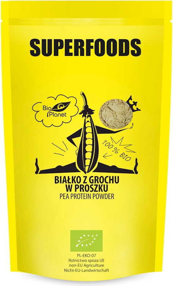 Poudre de protéines de pois BIO 500 g - BIO PLANET