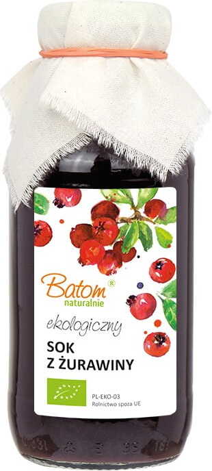 Jus de Canneberge BIO 330 ml - BATOM