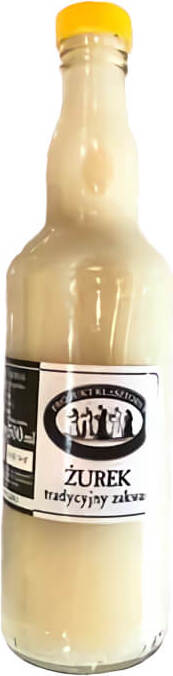 Soupe de seigle aigre traditionnelle 500 ml PRODUITS DU MONASTERE