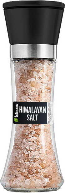 Moulin noir au sel rose de l'Himalaya 200g INTENSON