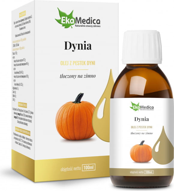 Huile de pépins de courge pressée à froid 100ml EKAMEDICA