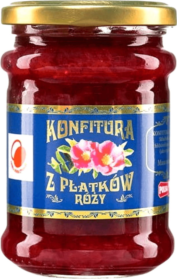 Confiture de pétales de rose 330 g POLISH ROSE