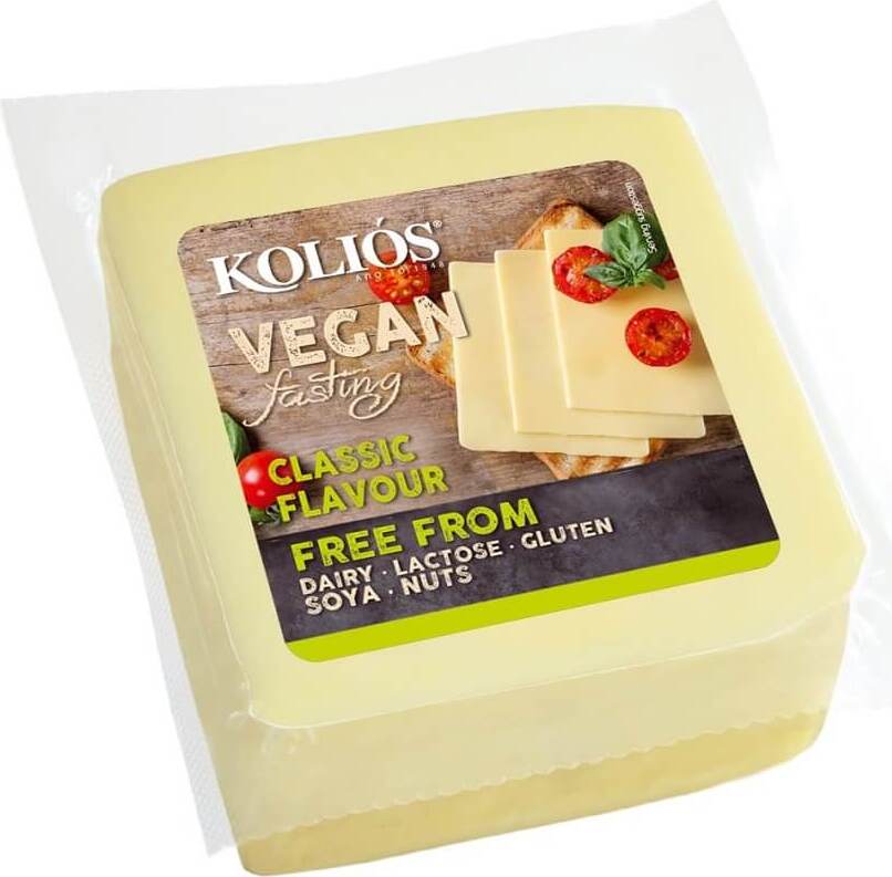 Alternative végétale au fromage (cubes jaunes) 400 g KOLIOS