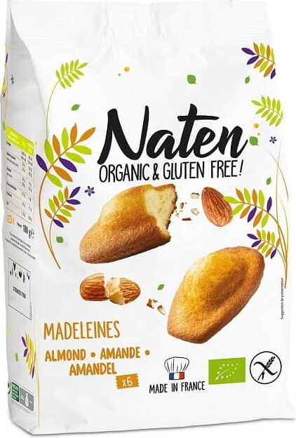Biscuits sans gluten aux amandes BIO 180 g - NATEN