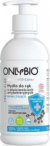 Savon hydratant pour les mains aux propriétés écologiques antibactériennes 250 ml - UNIQUEMENT BIO