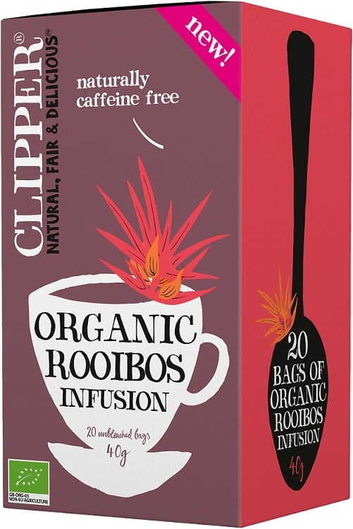 Thé Rooibos BIO 40 g (20 x 2 g) - CLIPPER