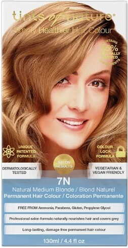 Coloration cheveux naturels - 7n blond moyen naturel TEINTES DE LA NATURE