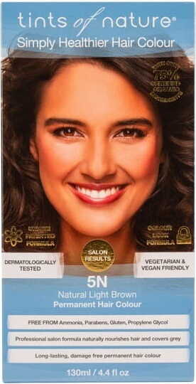 Teinture capillaire naturelle - 5n châtain clair naturel TINTS OF NATURE