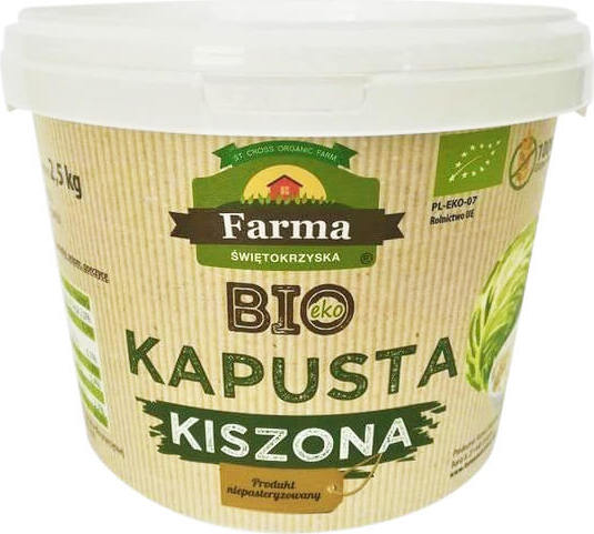 Choucroute BIO 3 kg - FERME ŚWIĘTOKRZYSKA