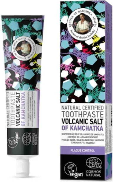 Dentifrice au sel volcanique du Kamtchatka eco 85 g - AGAFI