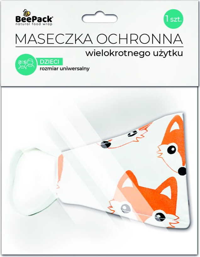 Masque renard profilé BEEPACK enfant
