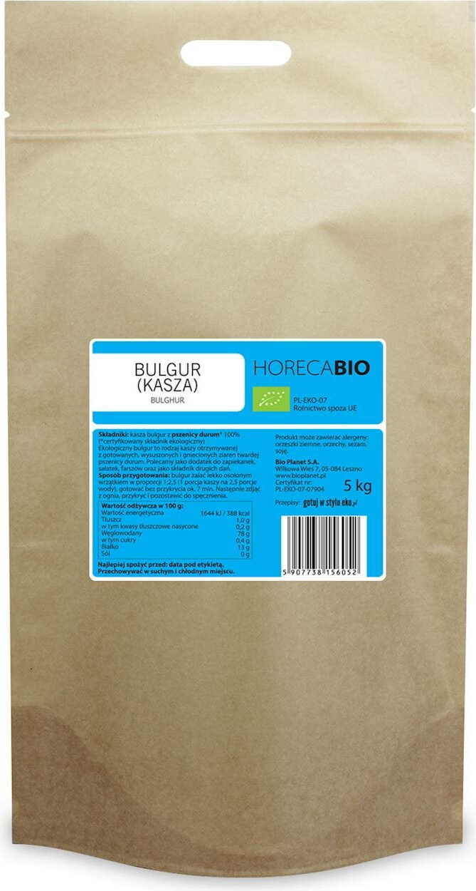 Boulgour (gruau) BIO 5 kg - HORECA