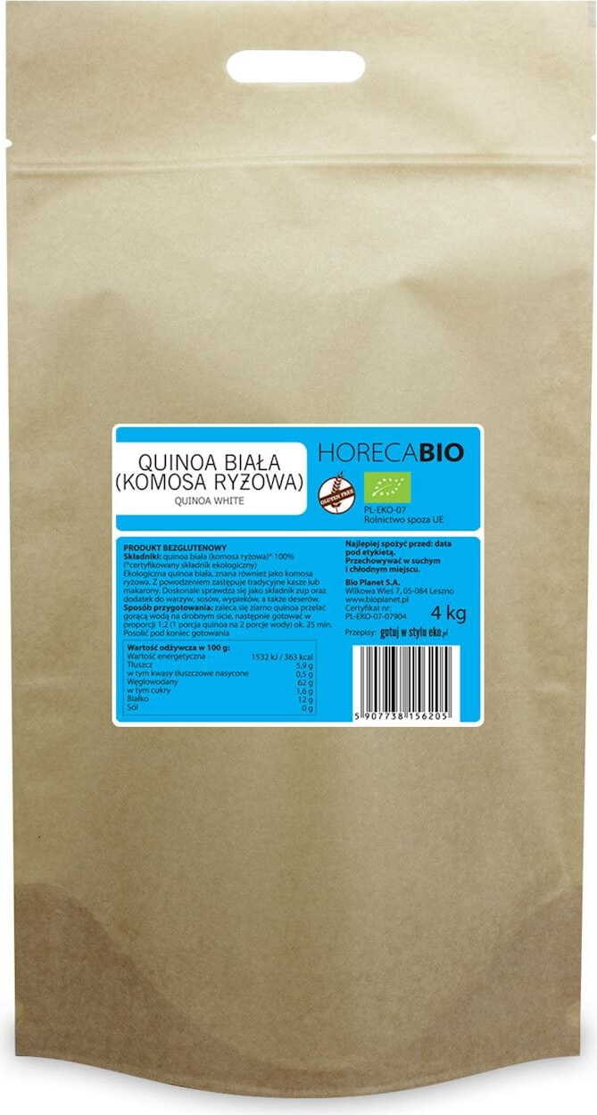 Quinoa blanc (quinoa) sans gluten BIO 4 kg - HORECA