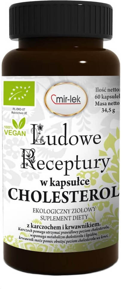 Capsules de cholestérol BIO 288 g (60 pièces) - MIR - MEDICAMENT