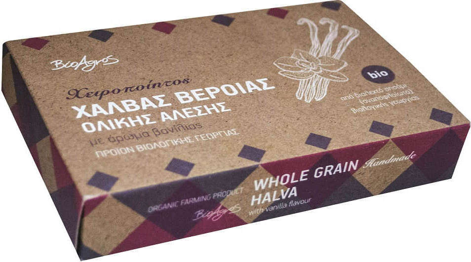 Halva sésame saveur vanille BIO 200 g - BIO AGROS
