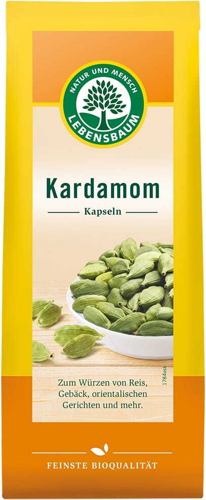 Cardamome en sachets de graines BIO 30 g - LEBENSBAUM