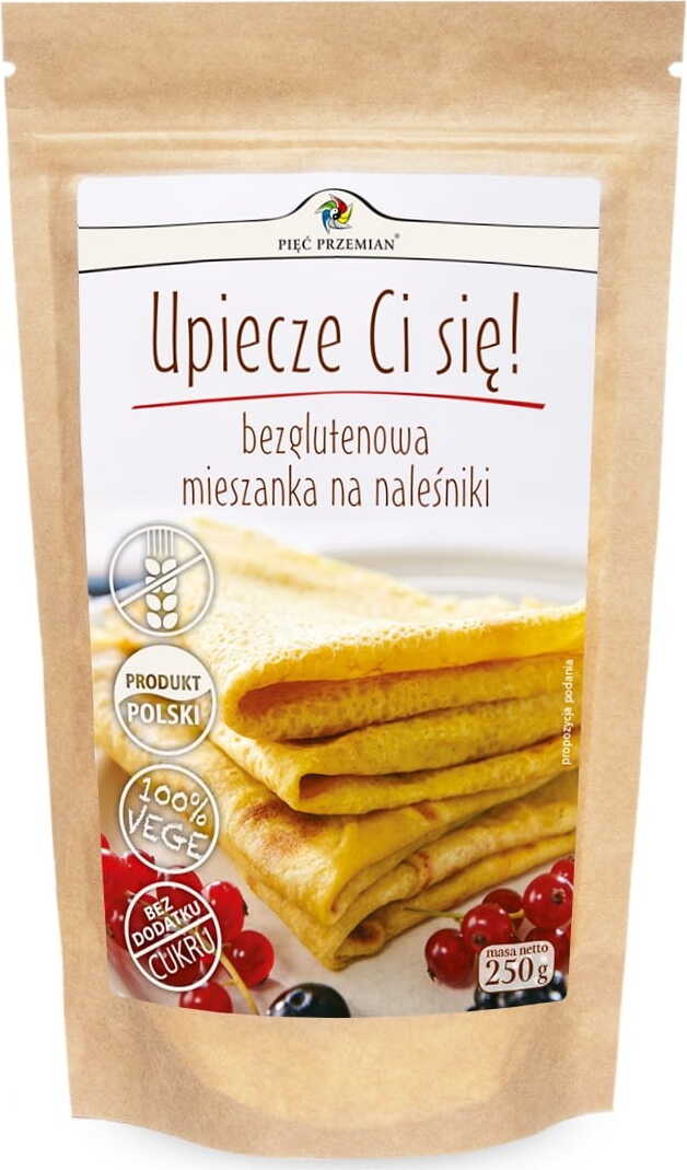 Mélange à crêpes BIO sans gluten 250 g - CINQ CHANGEMENTS
