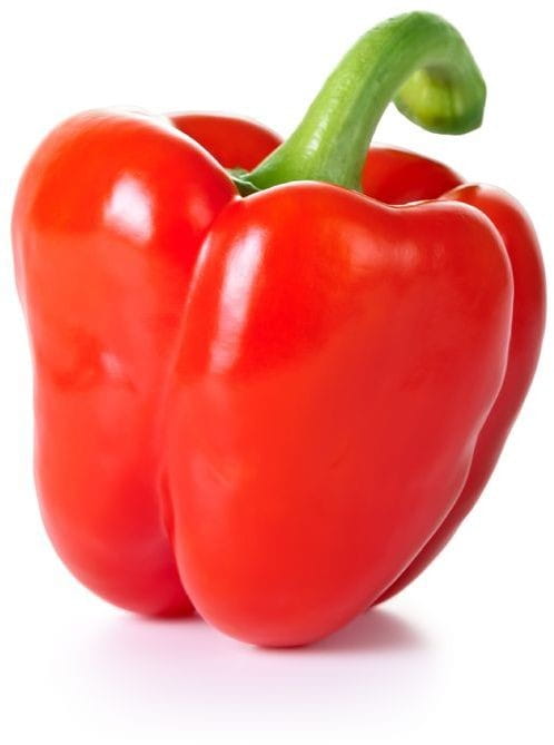 Conditionnement vrac (kg) - Poivron rouge frais BIO (Polonais) (environ 3 kg)