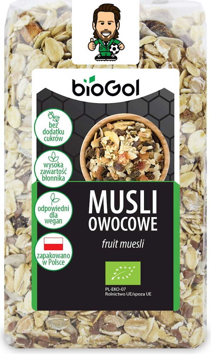 Muesli aux fruits BIO 300 g - BIOGOL