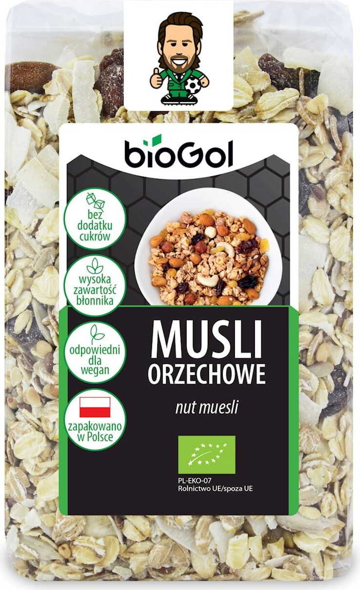 Muesli cacahuète BIO 300 g - BIOGOL