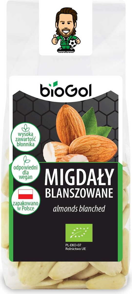 Amandes mondées BIO 100 g - BIOGOL