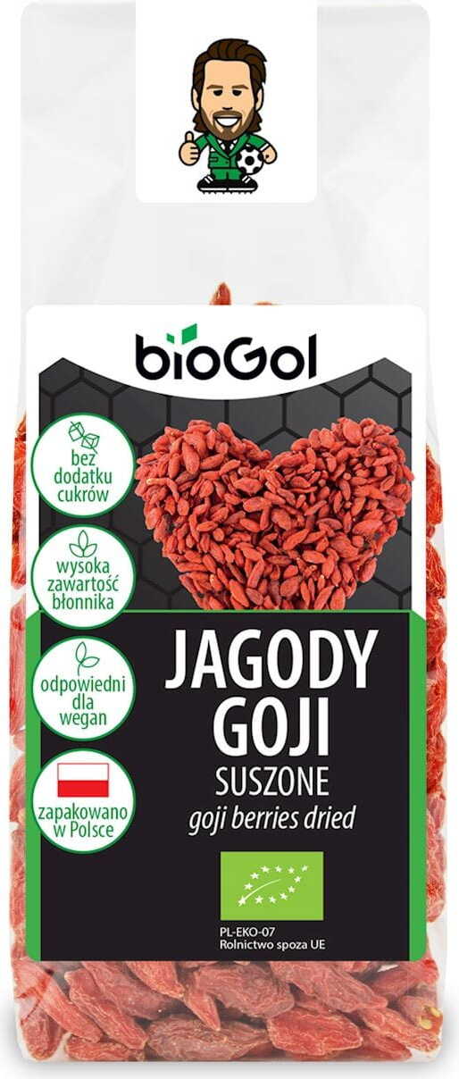 Baies de goji séchées BIO 100 g - BIOGOL