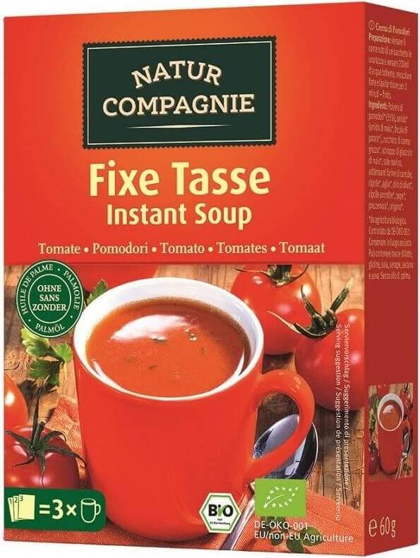 Soupe instantanée à la tomate BIO 3 x 20 g NATUR COMPAGNIE