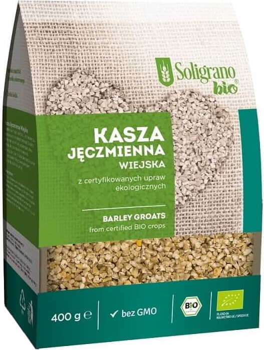 Gruaux d'orge de campagne BIO 400 g - SOLIGRANO