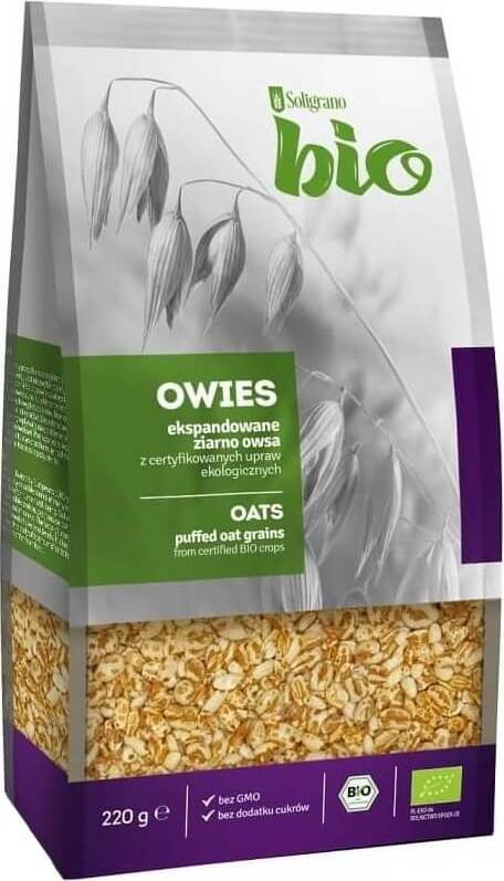 Avoine expansée BIO 220 g - SOLIGRANO