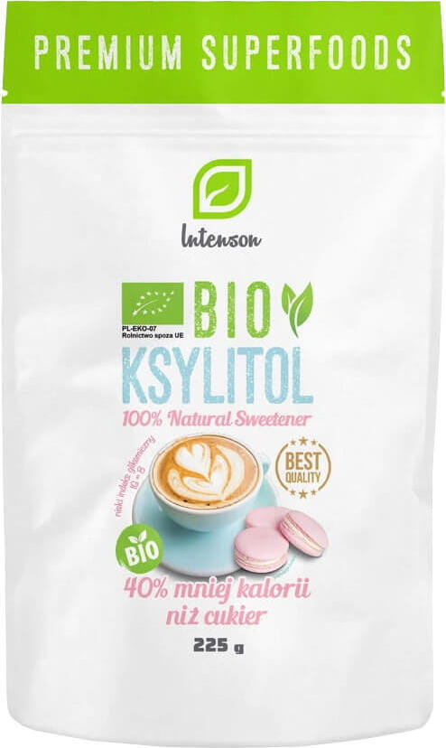 Edulcorant BIO xylitol 225g tableau INTENSON