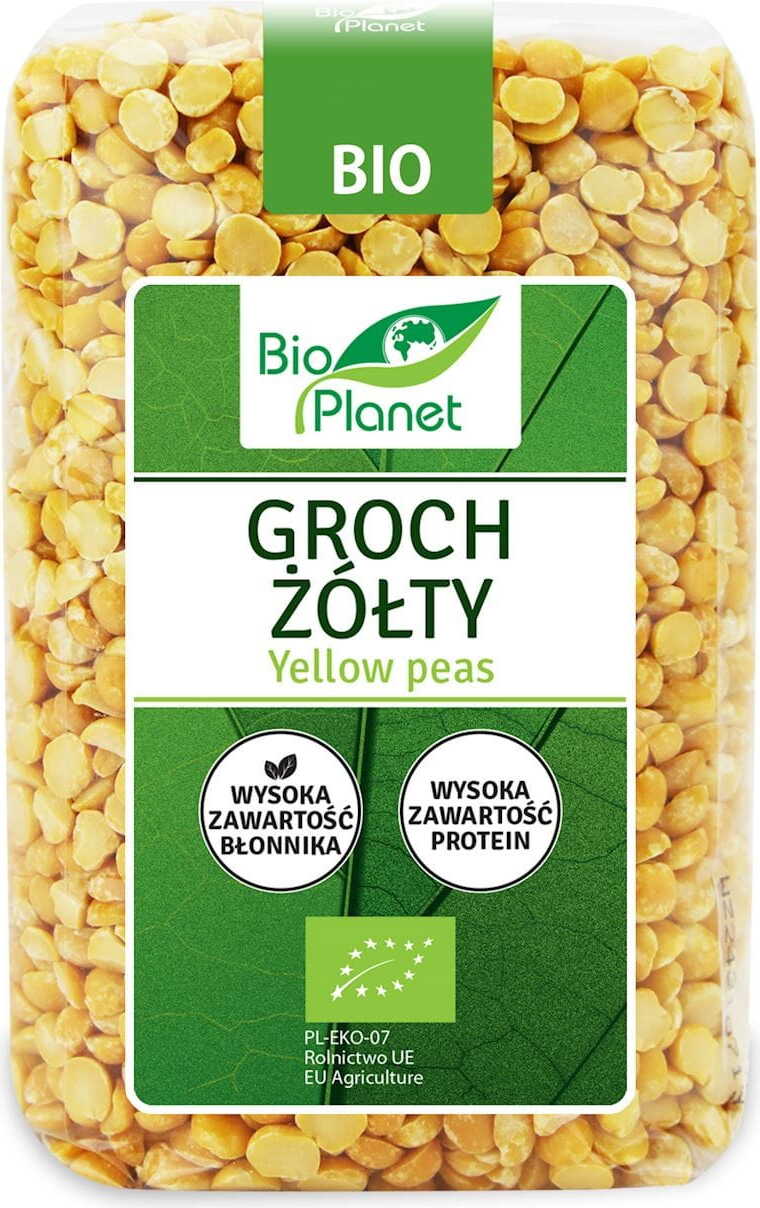 Pois jaunes BIO 500 g - BIO PLANET