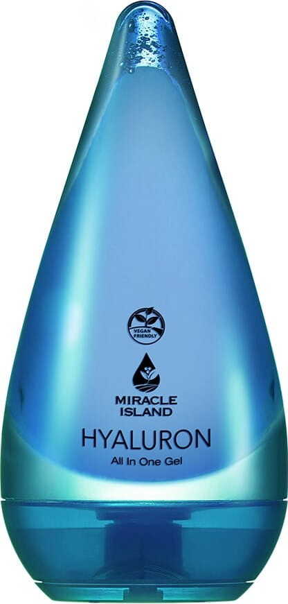 Gel à l'acide hyaluronique 99% pour le soin du visage et du corps 250 ml - MIRACLE ISLAND