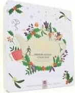 Un coffret de thés de Noël en boîte blanche (72x15) BIO 108 g ENGLISH TEA SHOP