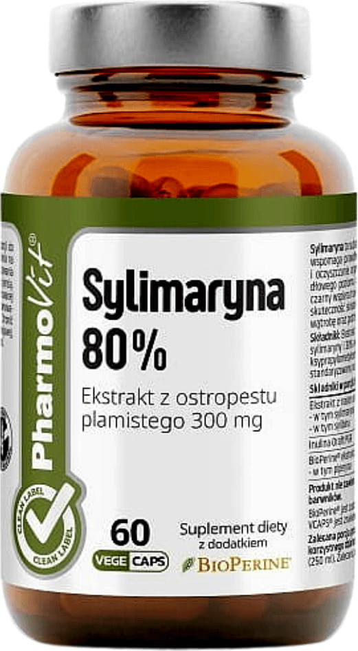 Silymarine 60 gélules 3018 g - PHARMOVIT