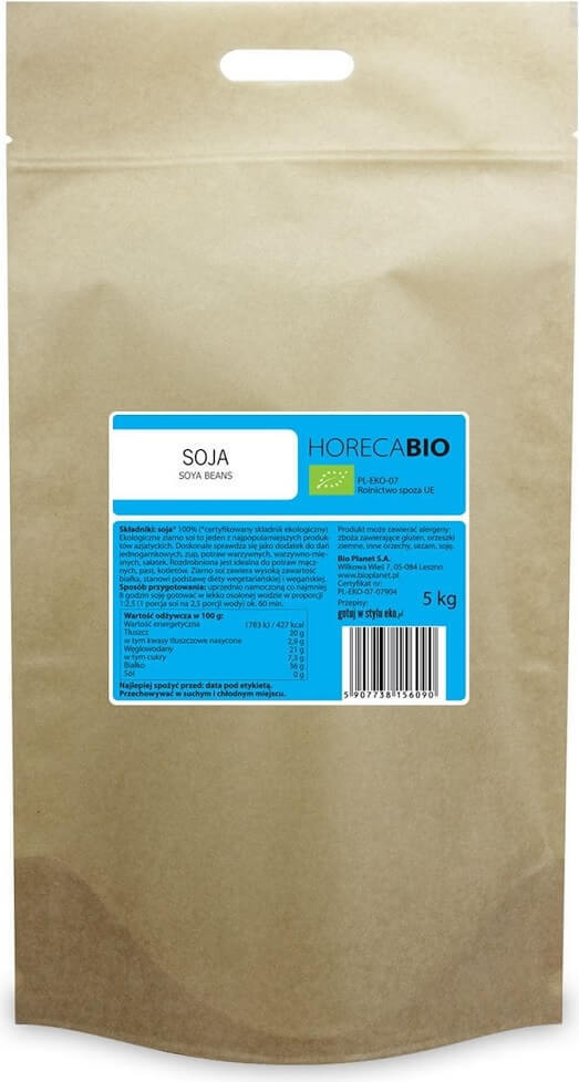 Soja BIO 5 kg - HORECA