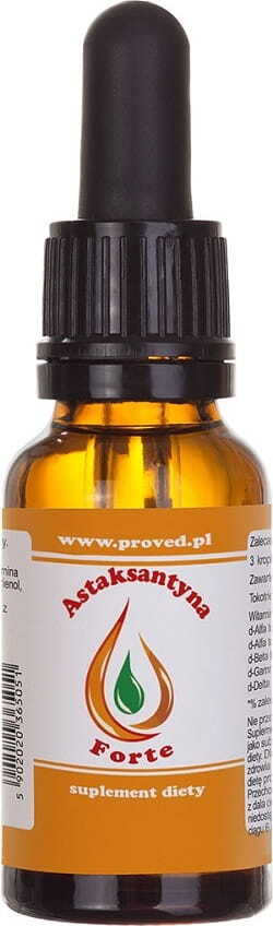 Astaxanthine FORTE 20 ml 550 gouttes PROUVÉ