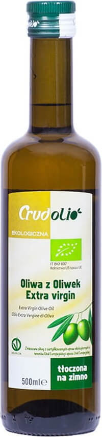 Huile d'olive extra vierge BIO 500 ml CRUDOLIO