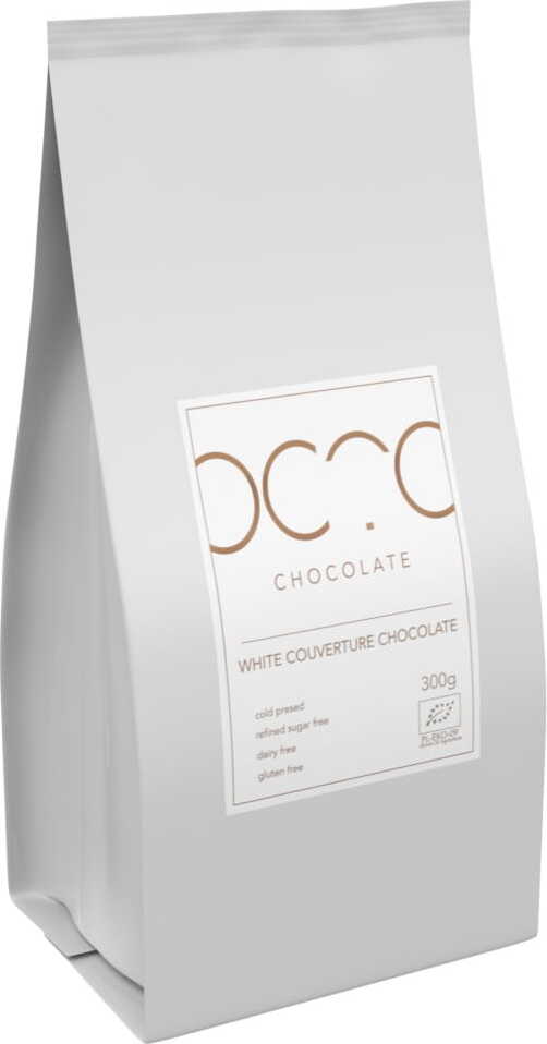 Couverture blanche sans gluten BIO 1 kg - HORECA (CACAO)
