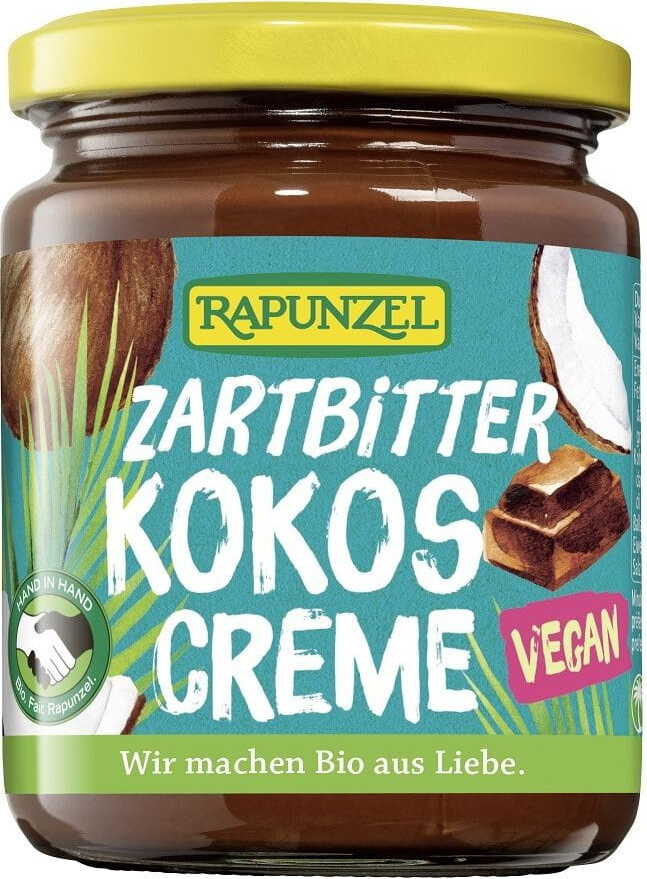 Crème de Noix de Coco Noire équitable BIO 250 g - RAIPONCE