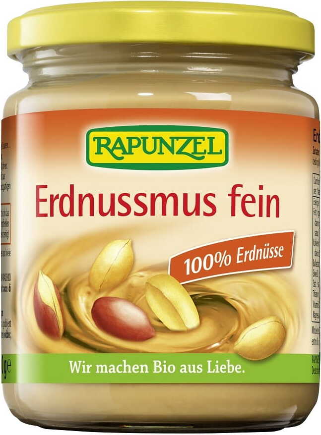 Crème de cacahuètes BIO 250 g - RAIPONCE