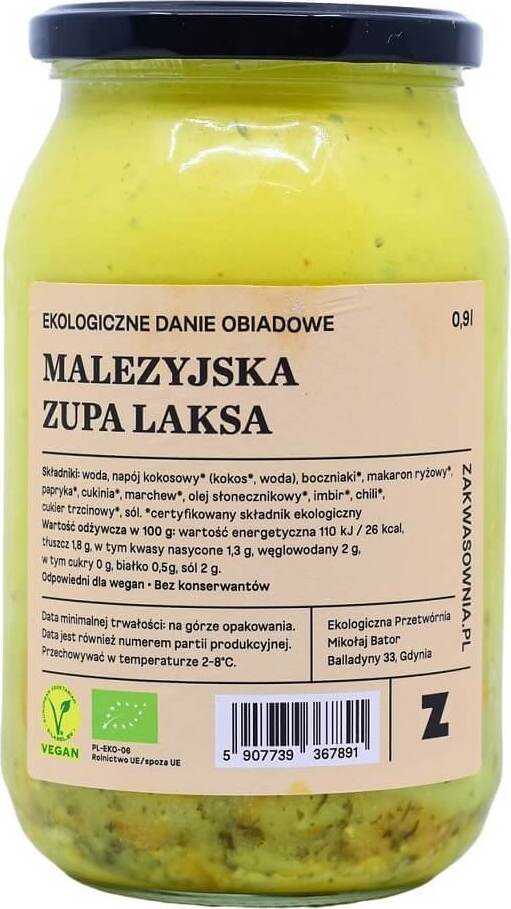 Soupe malaisienne laksa BIO 900 ml - SAVON