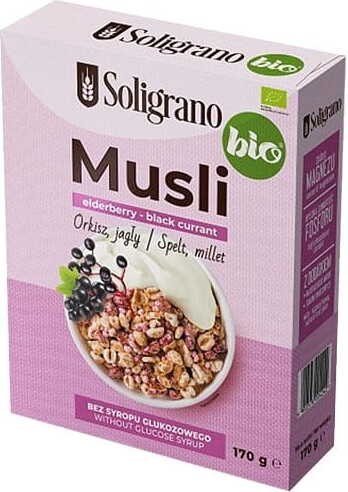 Muesli BIO 170 g - SOLIGRANO