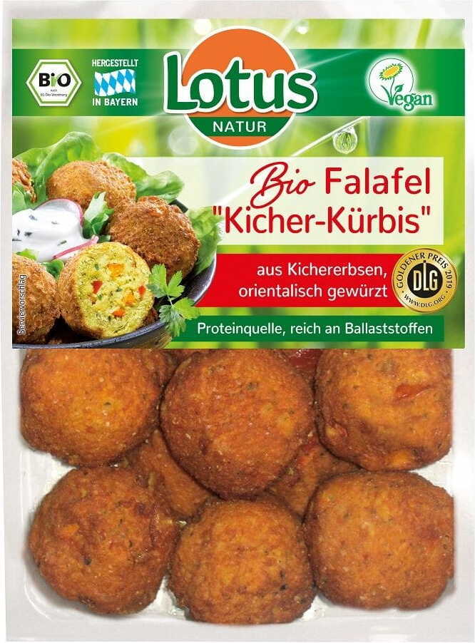 Falafel au potiron BIO 220 g - LOTUS