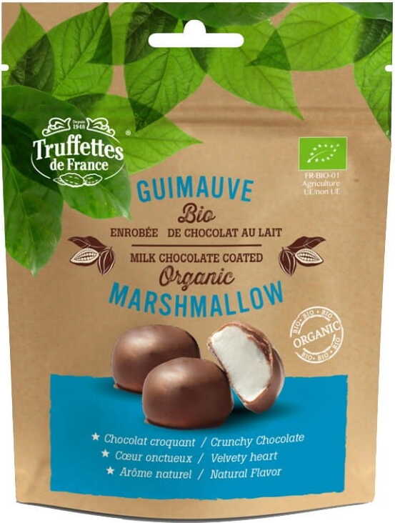 Mousses chocolat au lait BIO 100 g - TRUFFETTES DE FRANCE