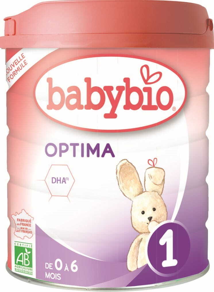 Lait initial pour nourrissons de 0 à 6 mois BIO 800 g BABYBIO