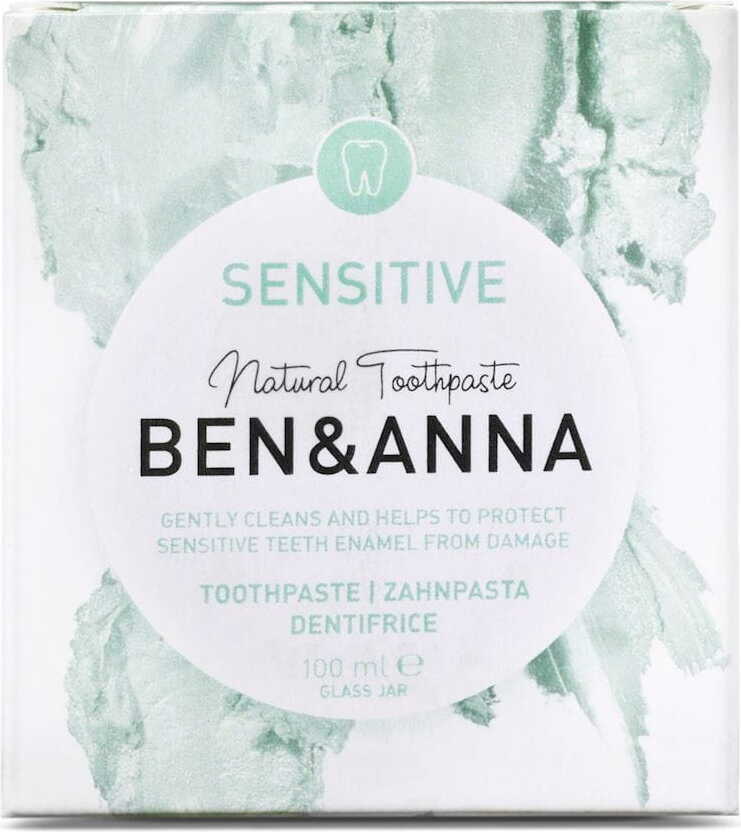 Dentifrice sensible en pot de 100 ml - BEN & ANNA